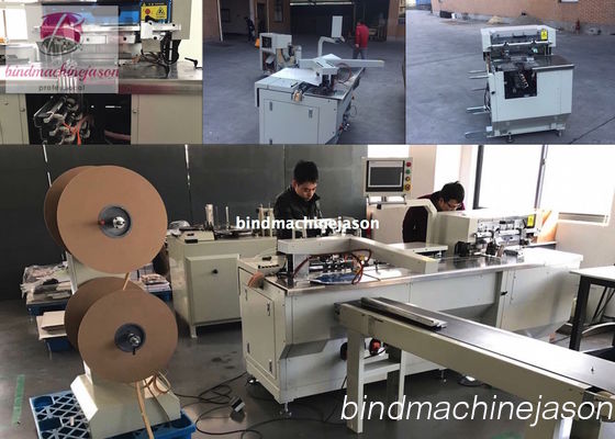 중국 Automatic wire closing machine with hole punching function PBW580 for calendar 협력 업체