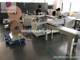 중국 Creative high speed notebook binding machine and hole punching inline PBW580 협력 업체