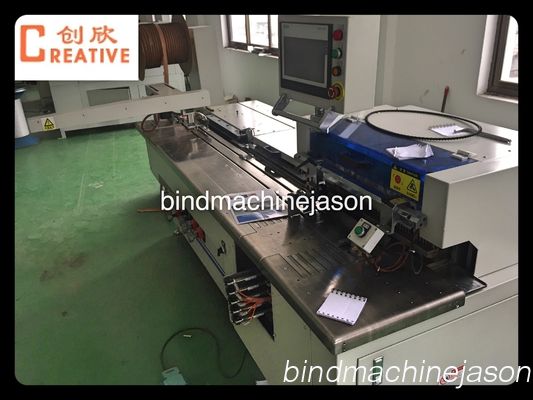 Wire loop binding machine and hole punching inline PWB580 for notebook 협력 업체