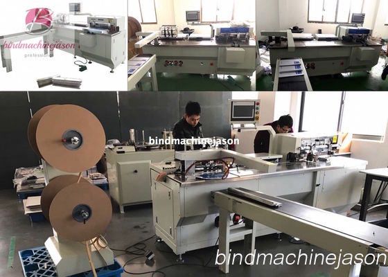 Double wire binding machine with hole punching function PBW580 for calendar 협력 업체