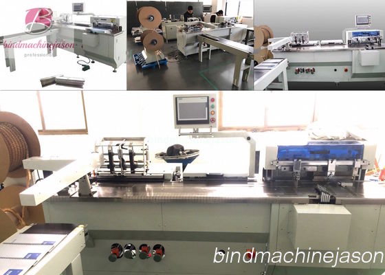 Double loop wire inserting machine with punching function PBW580 for calendar 협력 업체