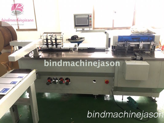 Twin loop wire inserting machine with punching function PBW580 for calendar 협력 업체
