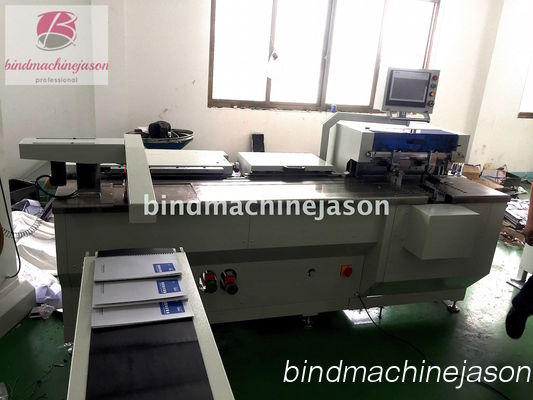 Twin loop wire inserting machine with punching function PBW580 for calendar 협력 업체