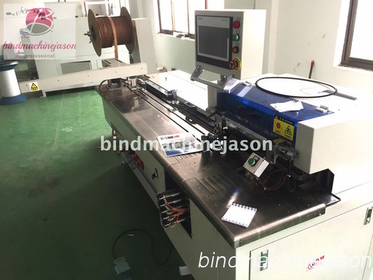 Spooling wire closing machine with hole punching function PBW580 for notebook 협력 업체