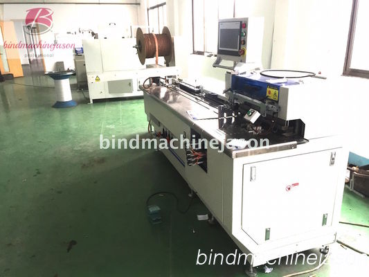 Spooling wire closing machine with hole punching function PBW580 for notebook 협력 업체