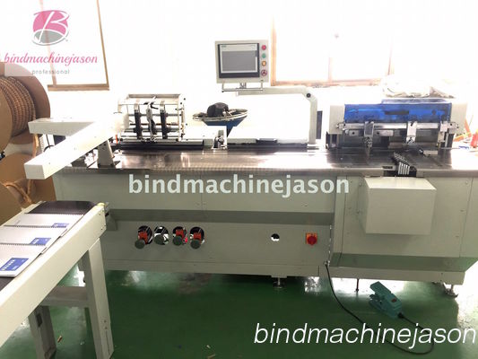 듀오 링 닫기 기계 PBW580 구멍 뚫기 기능이 있는 달력 협력 업체