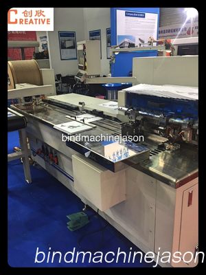 Professional double wire binding machine and punching PBW580 for print house 협력 업체