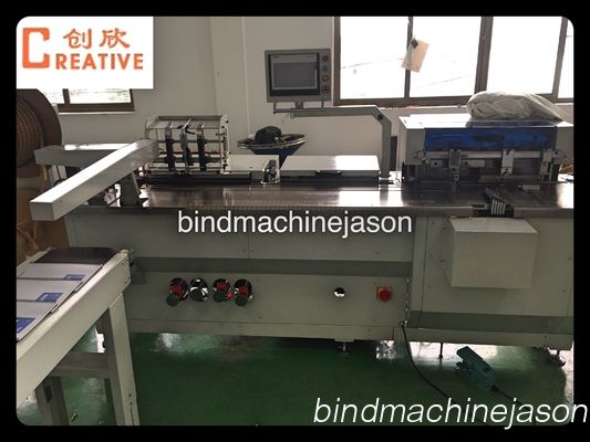 High speed hole punching machine with wire binding function PBW580 협력 업체