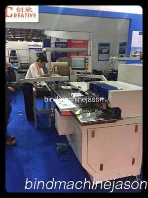 High speed hole punching machine with wire binding function PBW580 협력 업체