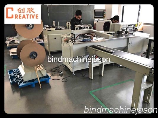 Double wire closing machine with hole punching function PBW580 for calendar 협력 업체