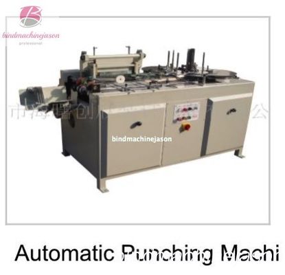 Automatic Creative brand paper hole punching machine SPA320 for print house 협력 업체