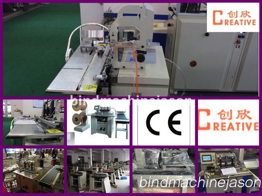 Calendar and notebook double coil binding machine DCA520 with hanger part 협력 업체