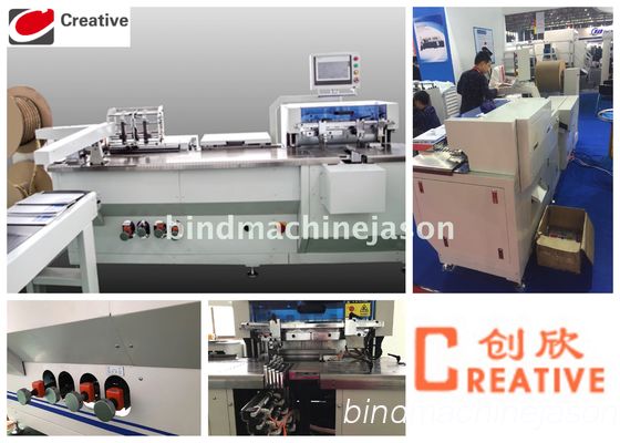 wire o bind and punch inline machine PWB580 for Notebook and calendar 협력 업체