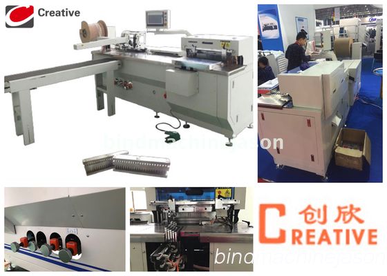 Creative high speed notebook binding machine and hole punching inline PBW580 협력 업체