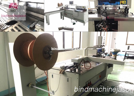 wire o bind and punch inline machine PWB580 for Notebook and calendar 협력 업체