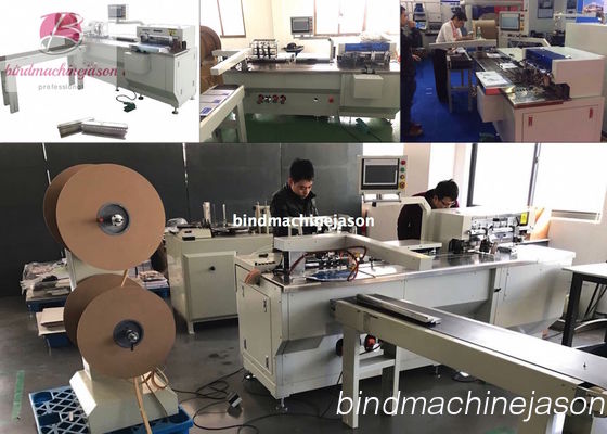 wire o bind and punch inline machine PWB580 for Notebook and calendar 협력 업체