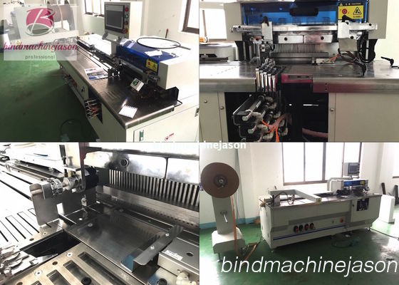 Automatic coil inserting machine PBW580 for print house make notebook 협력 업체