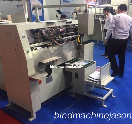 Spiral wire inserting machine SSB420 with spiral lock  for notebooks 협력 업체