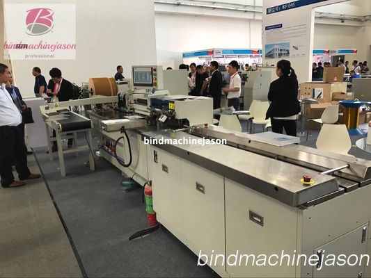Automatic wire binding machine PBW580S with hole punching and auto feed conveyor 협력 업체