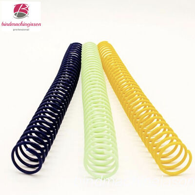 Plastic coil forming and binding machine PS420 used for notebook with differ thickness 협력 업체