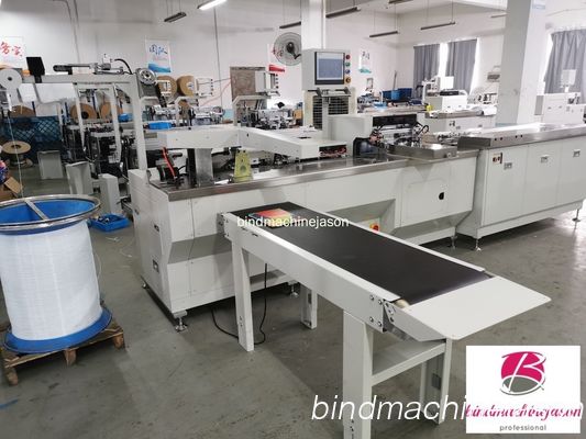Automatic spiral binding machine PBS420 with hole punching and coil lock function 협력 업체