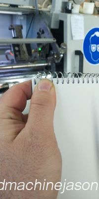 자동 나선 제본기 PBS420 (천공 및 코일 잠금 기능 포함) 협력 업체